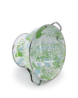 MM27 - Modern Monet Medium Colander - Golden Rabbit Enamelware