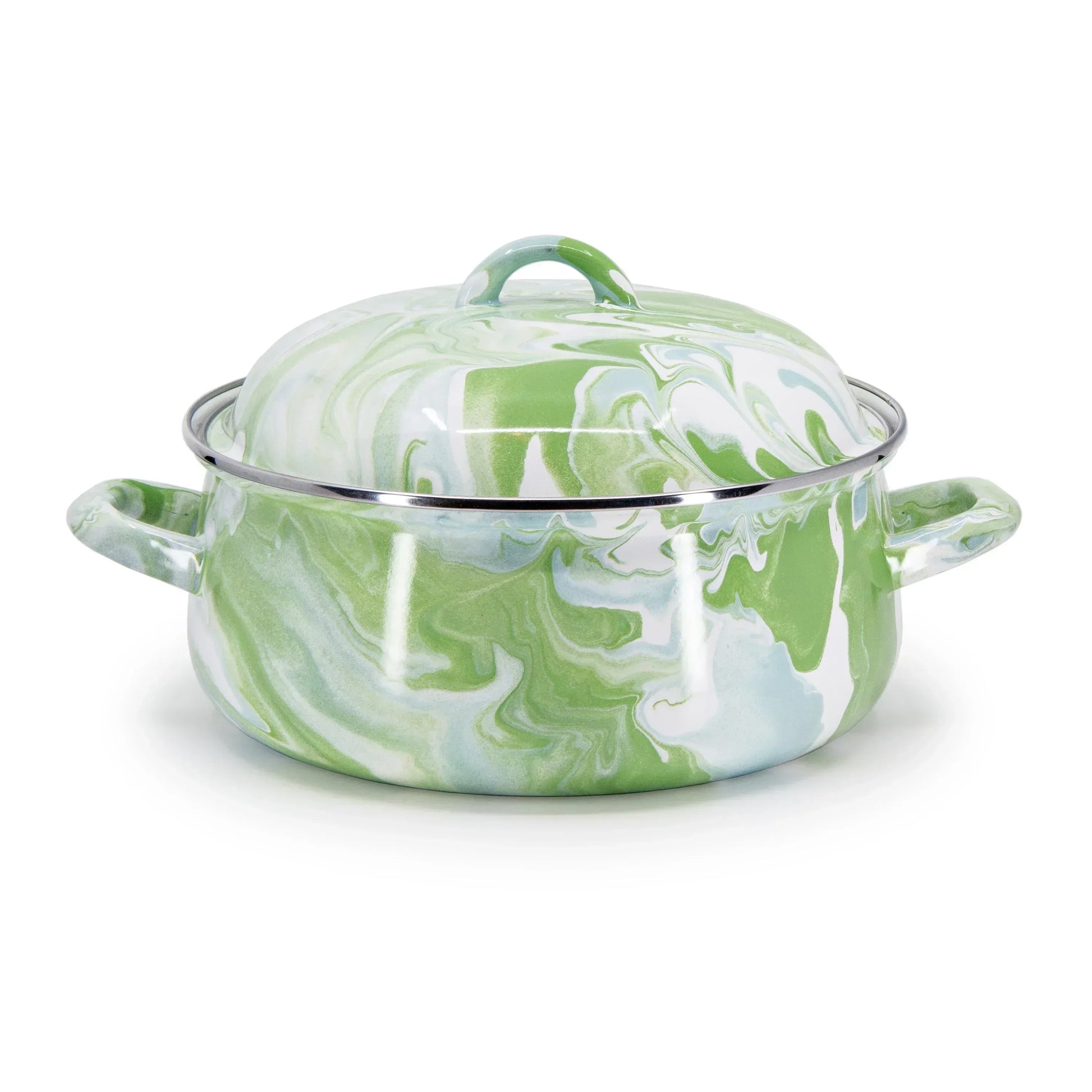 MM31 - Modern Monet Dutch Oven - Golden Rabbit Enamelware