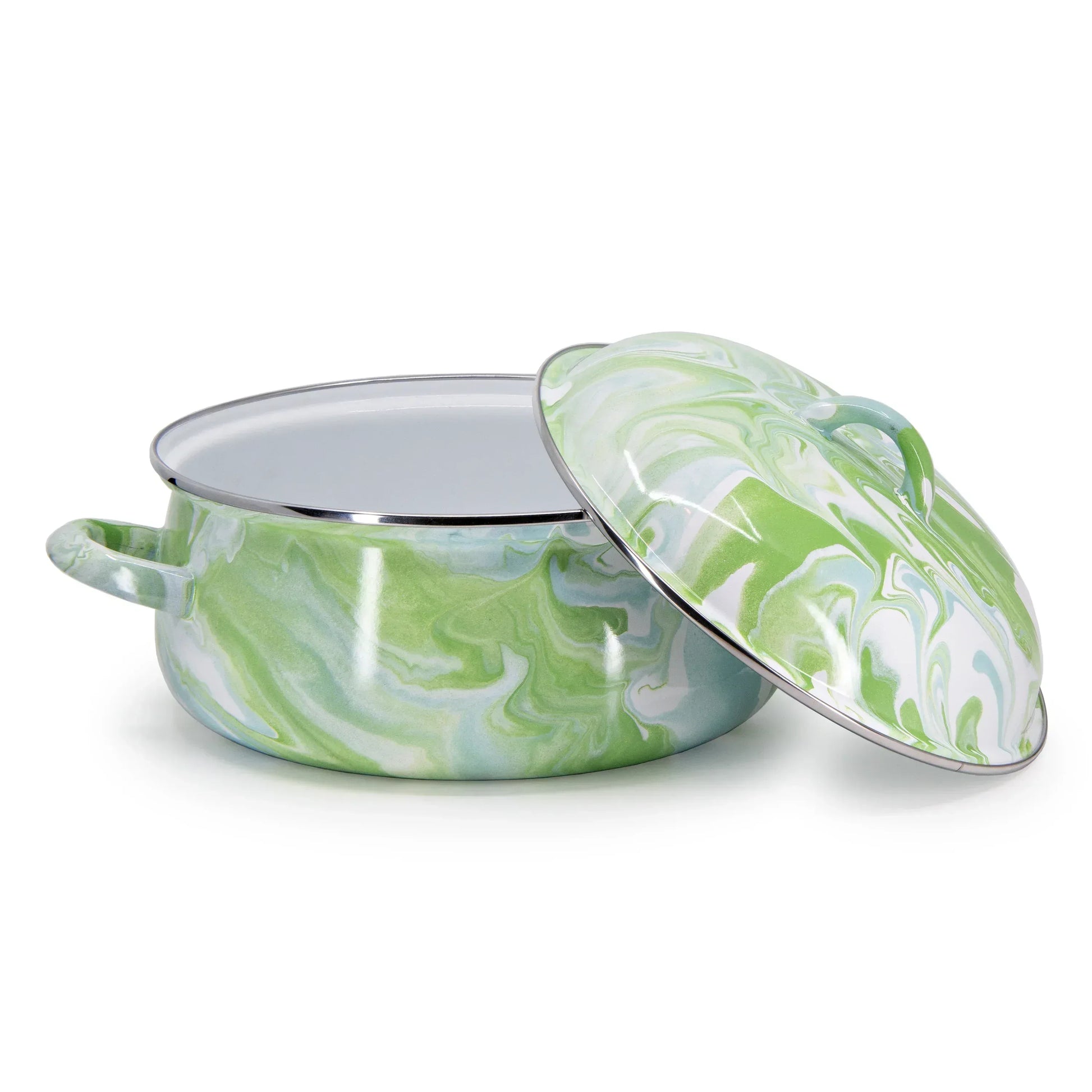 MM31 - Modern Monet Dutch Oven - Golden Rabbit Enamelware