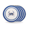 Blue Crab Sandwich Plates - Set of 4