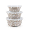Taupe Swirl Nesting Bowls