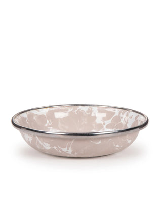 TP59S6 - Taupe Swirl Tasting Dishes - Set of 6 - Golden Rabbit Enamelware