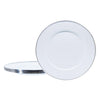 Solid White Dinner Plates - Set of 4
