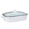 Solid White Roasting Pan