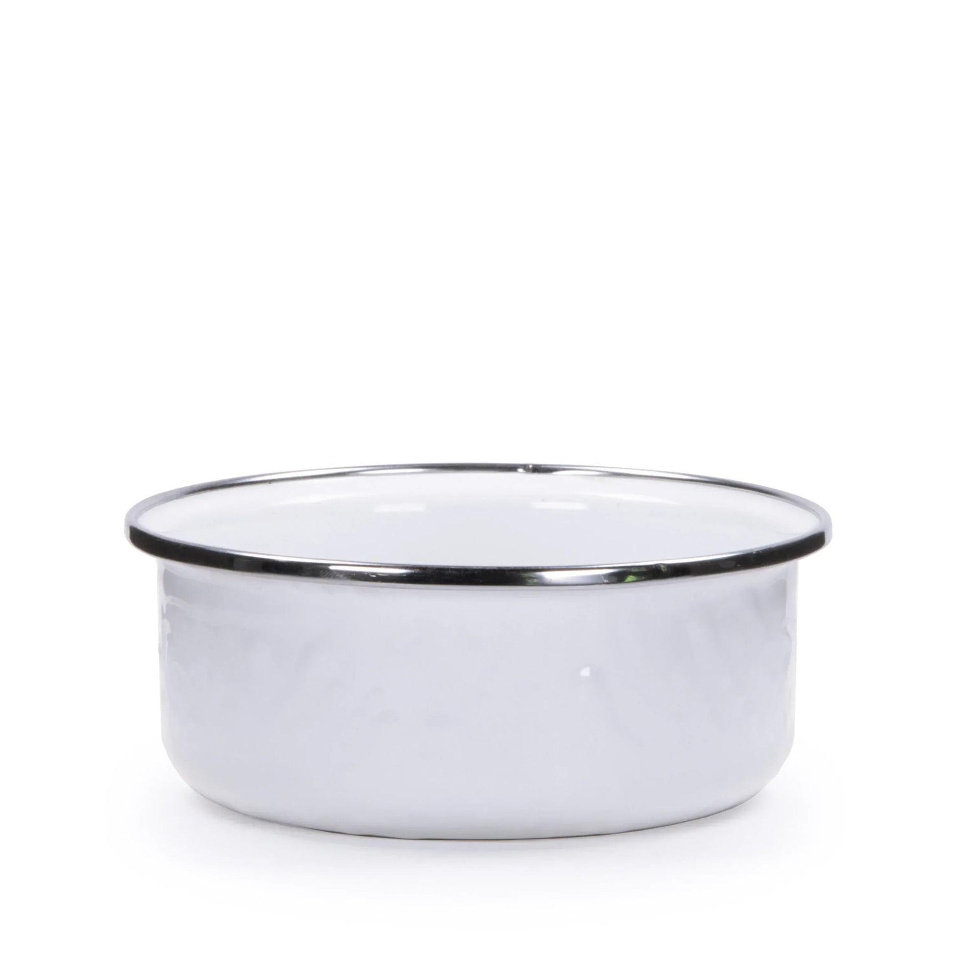WW60S4 - White Solid 14 oz Soup Bowls - Set of 4 - Golden Rabbit Enamelware
