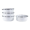 Solid White 14 oz Soup Bowls - Set of 4